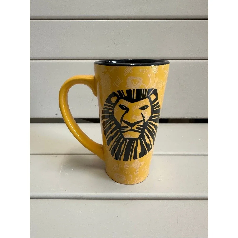 Disney Presents The Lion King Broadway Musical Simba Tall 16oz Coffee Mug